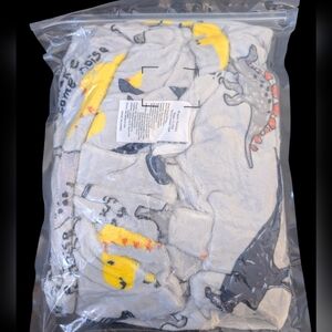 Ruogu Hooded Bathrobe - Dinosaur